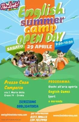 English Summer Camp OPEN DAY — immagine originale