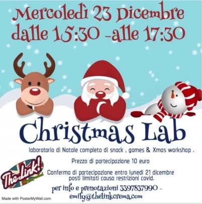 XMAS WORKSHOP — immagine originale