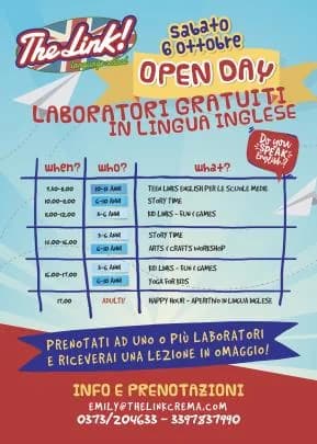 OPEN DAY ! — immagine originale