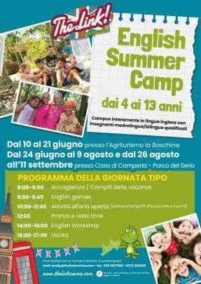 English Summer Camp 2024 — immagine originale