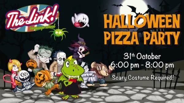 HALLOWEEN PIZZA PARTY! — immagine originale