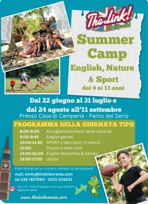 SUMMER CAMP 2026 — immagine originale